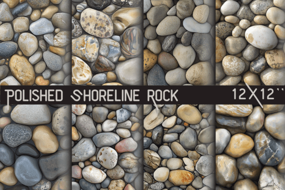 Download Polished Shoreline Rock Surfaces - Surface Collection