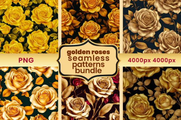 Download Seamless Roses Pattern Design Bundle - Premium Resources