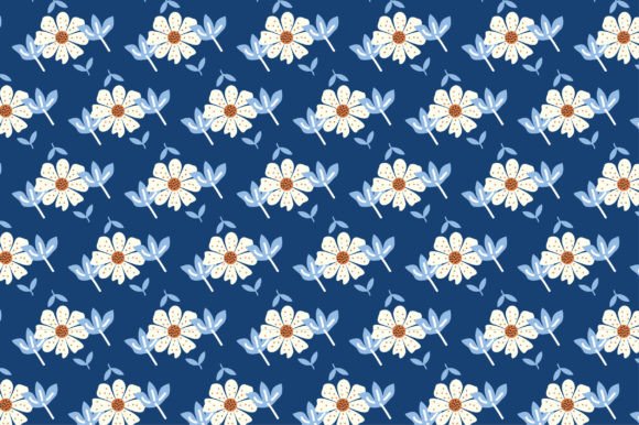 Download Seamless Flowers Pattern - Premium Resources